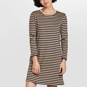 Toad & Co Road Tripper Long Sleeve Dress - Stripe